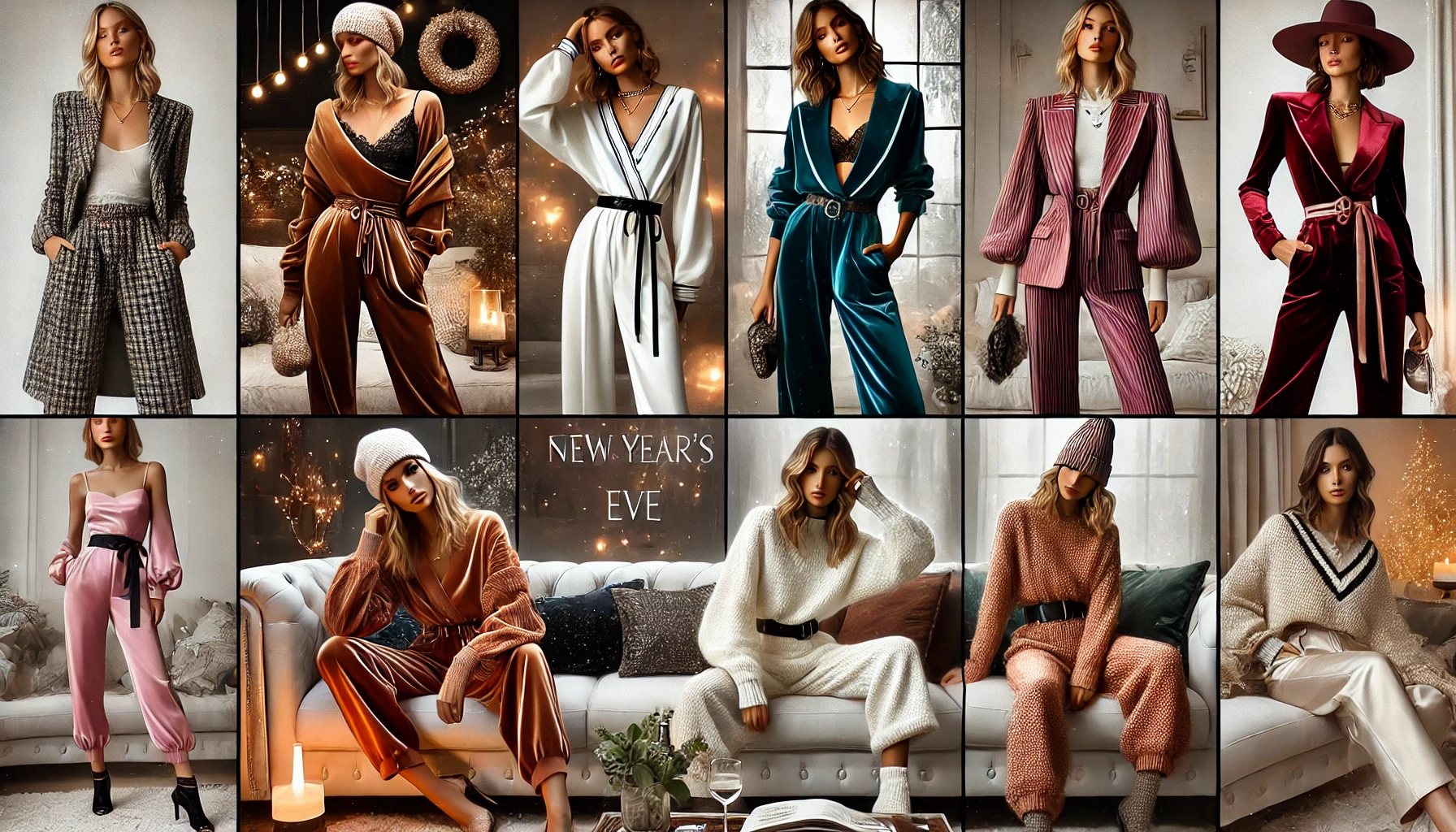 5 Runway-Inspired Looks to Liven Up Your Couch-Bound New Year’s Eve Style